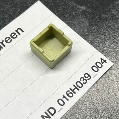 ORIGINAL Roland Green Button Cap (016H039) for Juno-60, JSQ-60, MSQ-100, EP-6060, EP-11, etc image 3