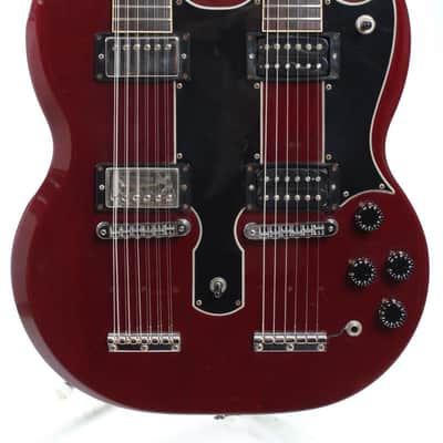 1994 Gibson EDS-1275 cherry red Jimmy Page mod image 18