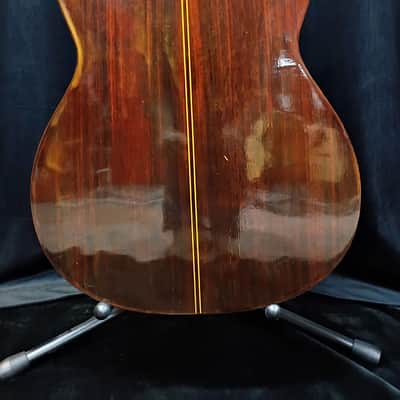 Epiphone EC25 Classical Nylon String Guitar 1970s natural Wood medium stain image 5