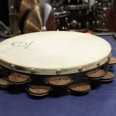 1990s Grover Phosphor Bronze Tambourine – 10.25" Double-Row image 6