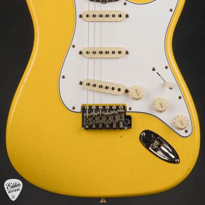 Fender Custom Shop 1965 Stratocaster Journeyman Relic - Aged Graffiti Yellow/Fender Custom Shop Event image 2