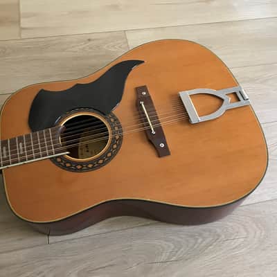 *** Vintage *** Rare *** Eko Ranger XII 12 String *** Pro set up *** Original Hard Case image 2