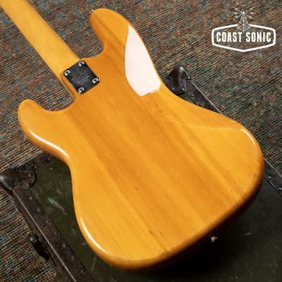 1976 Westminster PB380N Precision Bass, Birdseye Maple neck, Matsumoku, Made in Japan image 9