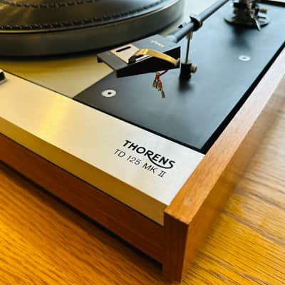 Thorens TD 125 MKII with Grace G-707 tonearm image 4