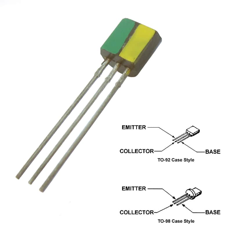 Green/Yellow or Green Stripe S-NPN Transistor for Various US Thomas Vox Amplifiers - #86-5044-2 image 1