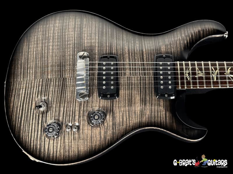 2013 Paul Reed Smith PRS Paul's Guitar Artist Package w Brazilian Rosewood Board & Brushstroke Inlays ~ Charcoal Smoked Burst image 1