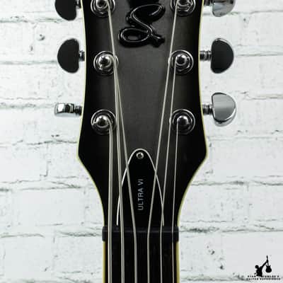 Used Schecter Diamond Series Ultra VI Silver Burst w/gigbag image 6
