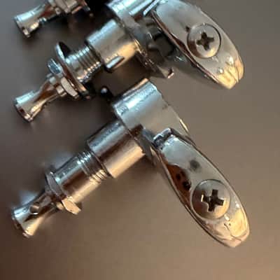 Fender Japan tuning heads [4pcs] by Gotoh 1980s-2010s - Chrome image 5