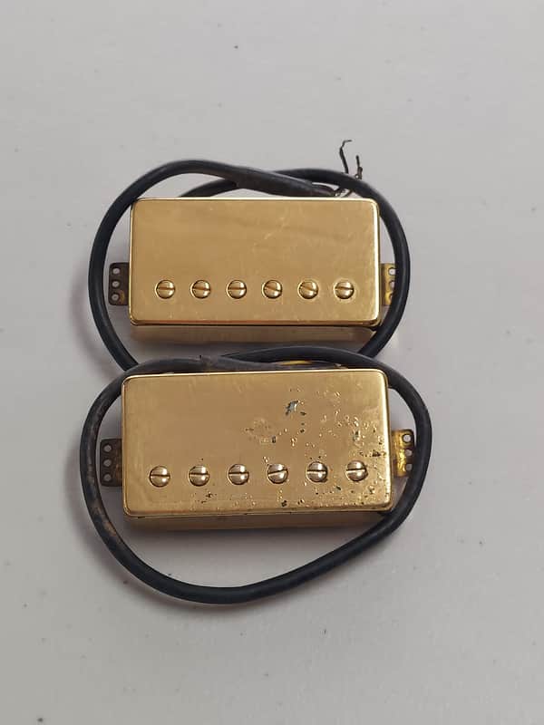1990's Schaller Humbucker Pickup Set - Neck 7.30k Bridge 8.23k image 1