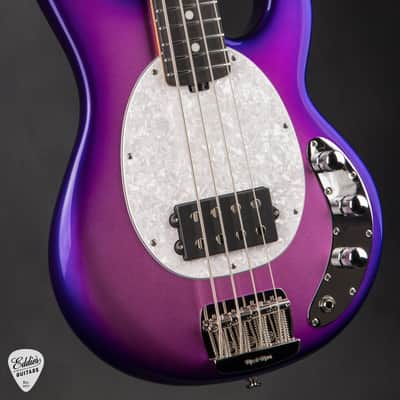 (SEP 9)Ernie Ball Music Man Short Scale StingRay - Galactic Pearl #K14707 image 6