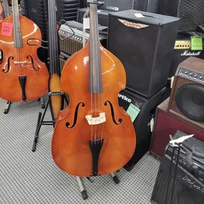 Strunal 1/2 Size Upright Bass With Gig Bag image 1