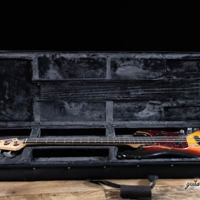 Bluesman Vintage El Dorado 4-String Bass w/ Soft Case – 3-Tone Sunburst image 10