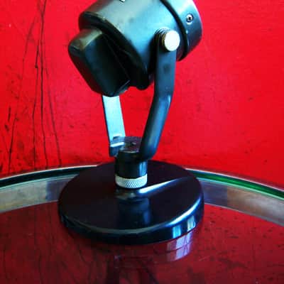 Vintage 1950's Turner 999 / U9S / 99 dynamic microphone w desk stand display image 7