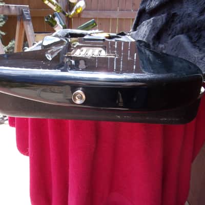 UPDATE: MIJ Squier LEFTY Strat, E6 serial, Duncan's, one knob, OG block/tuners, no stripe, Cipollina image 13