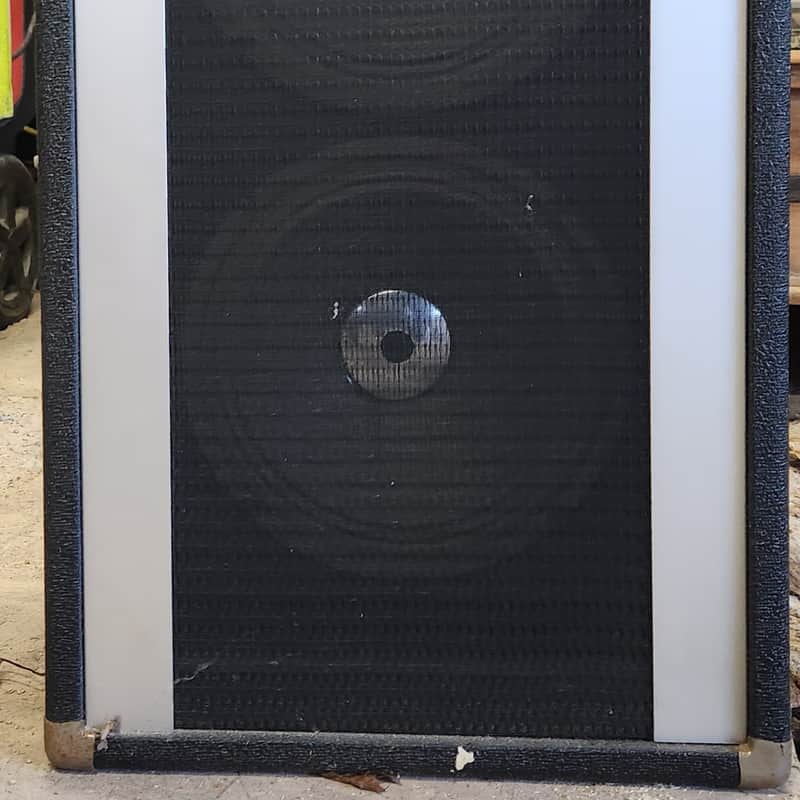 1980s Peavey 210 Column Speakers Tolex Black