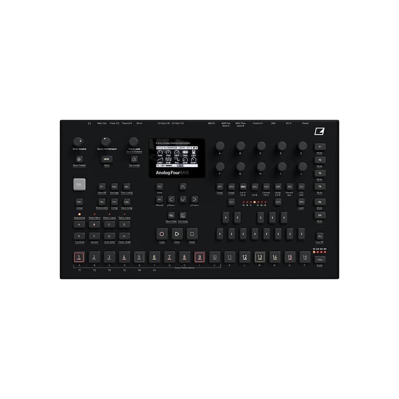 Elektron Analog Four MKII 4-Voice Tabletop Analog Synthesizer | Reverb