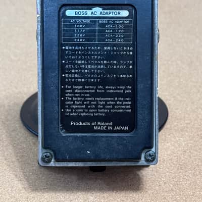 April 1981 Boss BF-2 Flanger Black Label – Made in Japan – Early Transitional Example image 2
