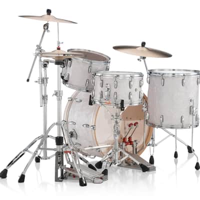 Pearl PMX Professional Series 3-Piece Drum Shell Pack 24/16/13 White Marine Pearl image 4