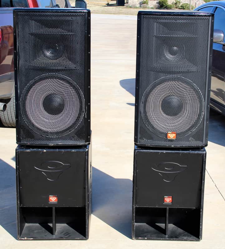 Cerwin-Vega Full Stack -ProStax (PSX-36 and PXS-53) | Reverb