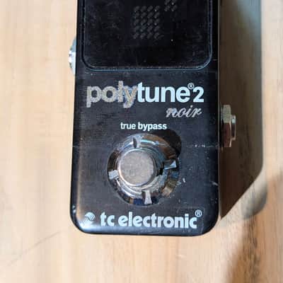 TC Electronic PolyTune 2 Noir Tuning Pedal | Reverb