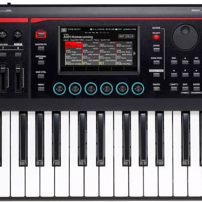 Roland Fantom-06 61-Key Synthesizer Workstation Keyboard, Black