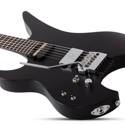 Schecter Synyster Gates Custom-6 TR-S Headless LH Left-Handed Guitar Satin Black B-STOCK image 3