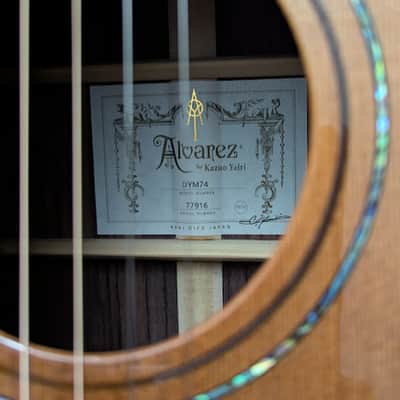 Alvarez-Yairi DYM74 Acoustic package, w/case, setup, & shipping image 3
