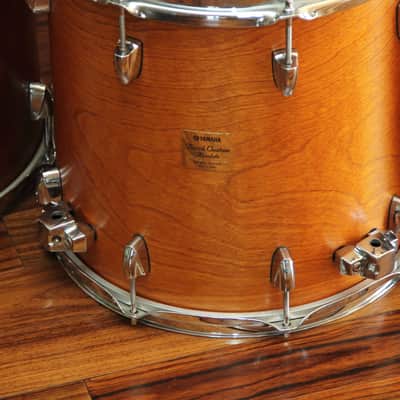Yamaha Birch Custom Absolute - natural vintage 5pc drumset image 20