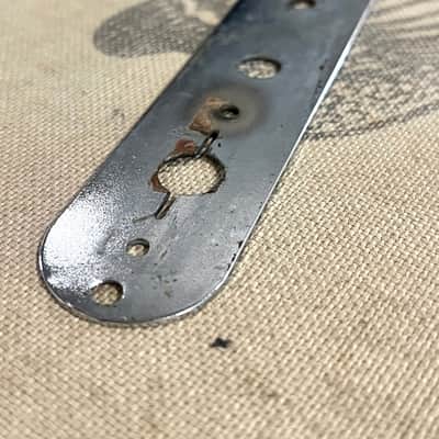 Vintage 1960's Fender Telecaster-Esquire Control Plate Modified image 6