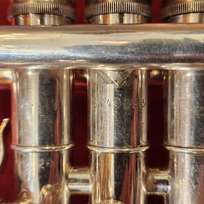 Vintage 1980s Getzen Eterna 700 Bb Trumpet Silver-Plated Just Serviced & Polished image 11