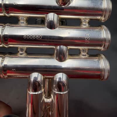 Conn 52B CONNstellation Bb Trumpet | UMI Era | Silver Plate | Recently Serviced image 6