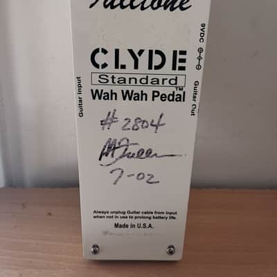 Fulltone Clyde Original Wah January 2002 S/N : 2804 First Series White Standard image 17