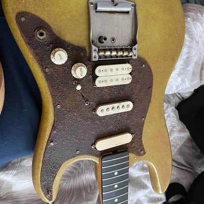 Custom strat japan vintage"vintage japan parts" image 2