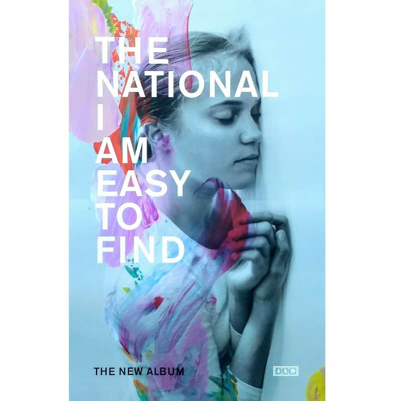 THE NATIONAL - I Am Easy To Find Ltd Ed RARE Tour Poster! RADIOHEAD Arcade Fire WILCO INTERPOL Elbow image 1