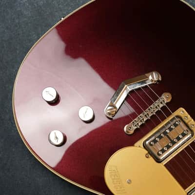 Gretsch G6228 Players Edition Jet BT with V-Stoptail - Dark Cherry Metallic image 7