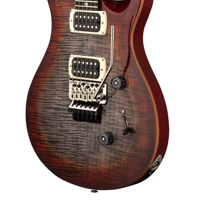 PRS SE Custom 24 Floyd,  Charcoal Cherry Burst image 3