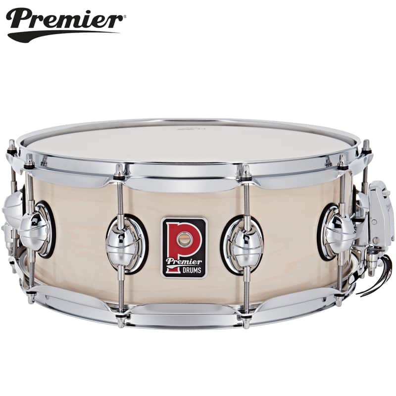 Premier Genista Classic 14" x 5.5" Birch Ermine Snare Drum PGB1455SERI image 1