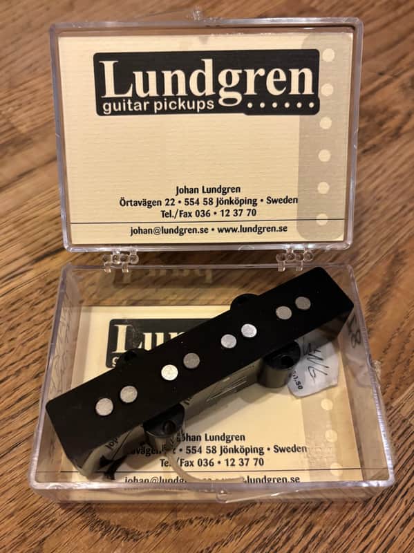 Lundgren TWANG Custom P.E. Vintage Jazz Bridge 2010’s image 1