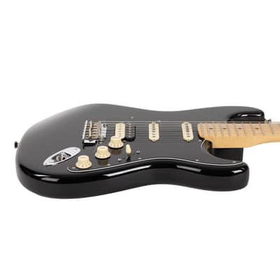 Used Fender American Professional Stratocaster HSS Shawbucker Black 2018 image 3