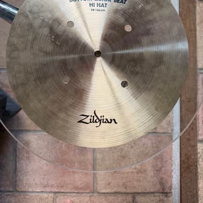 Zildjian 14" A Series Quick Beat Hi-Hat Cymbals (Pair) 1982 - 2012 - Traditional image 4