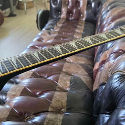 Jackson RR1 Custom Randy Rhoads 1984 San Dimas Custom Shop Offset Flying V Black PRE-Fender era image 22