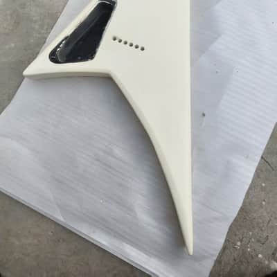 HH Mini Flying V Style Electric Guitar Body image 5