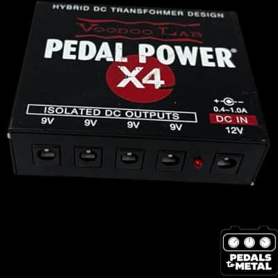 Voodoo Lab Pedal Power X4 2010s - Black - X18716 image 2