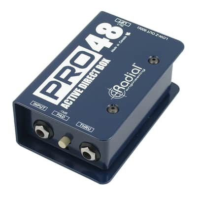 Radial Pro48 Phantom powered active direct box image 1