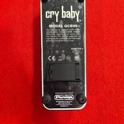 Dunlop GCB95 Cry Baby Standard Wah 1982 - Present - Black image 2