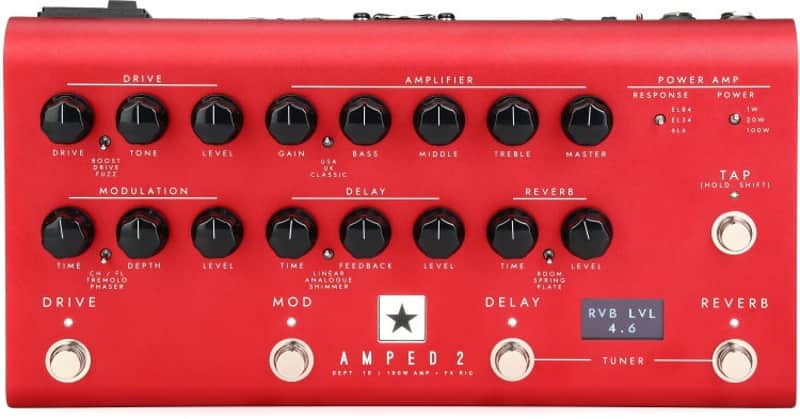 Blackstar Dept. 10 AMPED 2 100-watt Guitar Amplifier Pedal (AMPED2d1) image 1