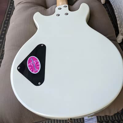 Daisy Rock Retro-H 12ST - Semi-Hollow Electric 12 String Guitar 2010s Pearl White image 7