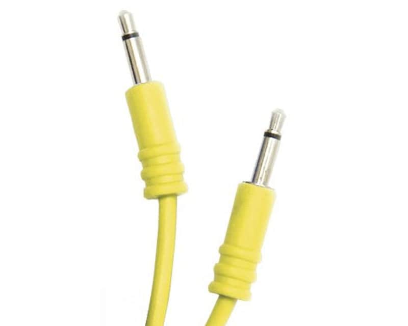 ALM Busy Circuits 15cm Yellow Patch Cables - Pack of 5 image 1