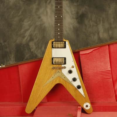 2021 Gibson Collector's Edition 1958 Flying V + Explorer set Korina Murphy Lab PROTOTYPE image 3