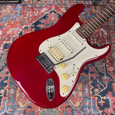 1998 Fender American Deluxe HSS Stratocaster w/Roller Nut & HSC image 5